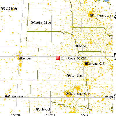 Athol, KS (66932) map from a distance