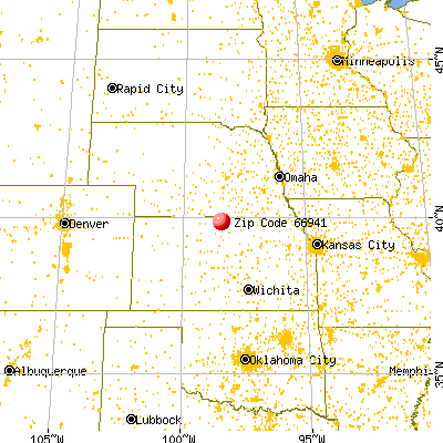 Esbon, KS (66941) map from a distance