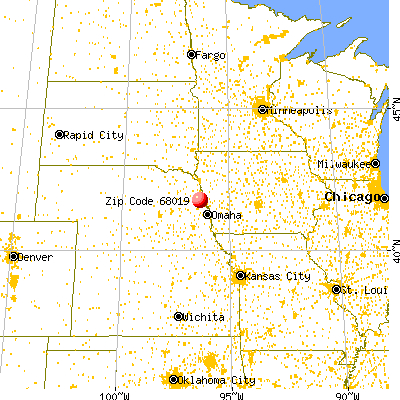 Craig, NE (68019) map from a distance