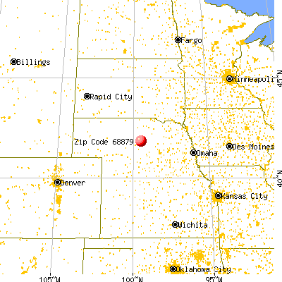 Taylor, NE (68879) map from a distance