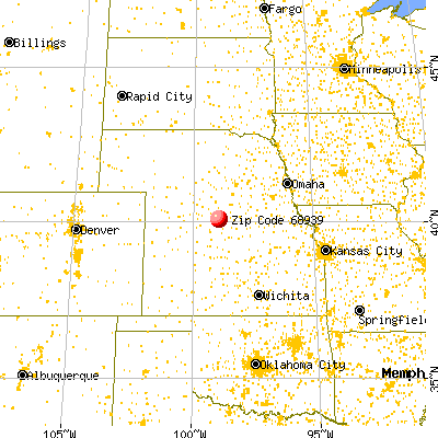 Franklin, NE (68939) map from a distance