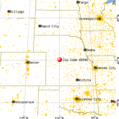 Hendley, NE (68946) map from a distance