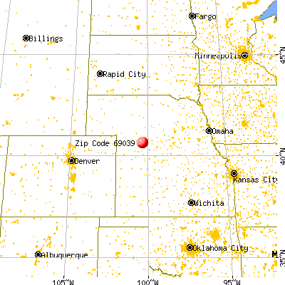 Moorefield, NE (69039) map from a distance