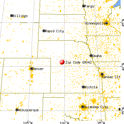 Stockville, NE (69042) map from a distance