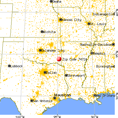 74724 map from a distance