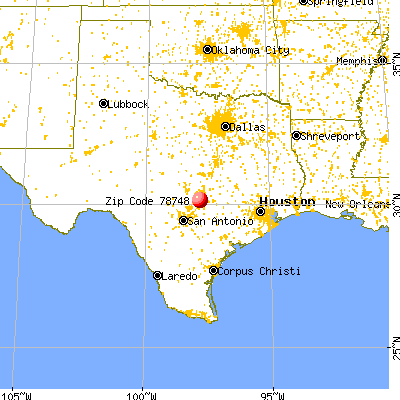 Austin, TX (78748) map from a distance