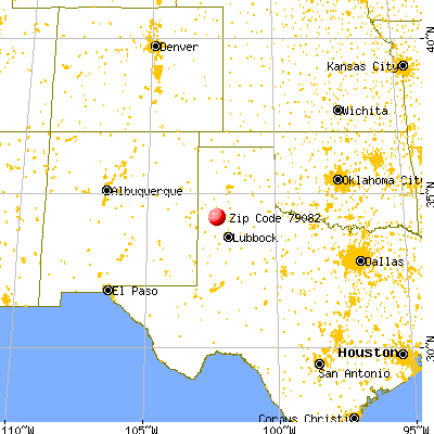Springlake, TX (79082) map from a distance