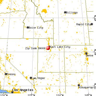 Copperton, UT (84006) map from a distance