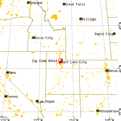 Centerville, UT (84014) map from a distance