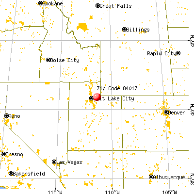 Wanship, UT (84017) map from a distance