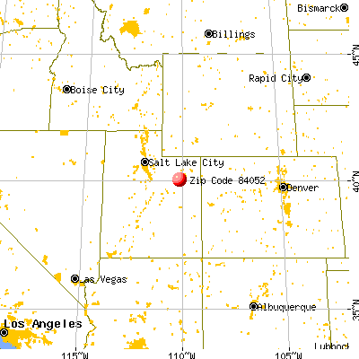 Myton, UT (84052) map from a distance