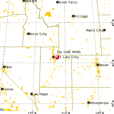 Peoa, UT (84061) map from a distance