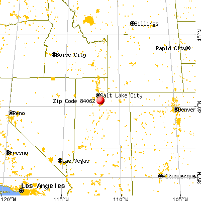 Pleasant Grove, UT (84062) map from a distance