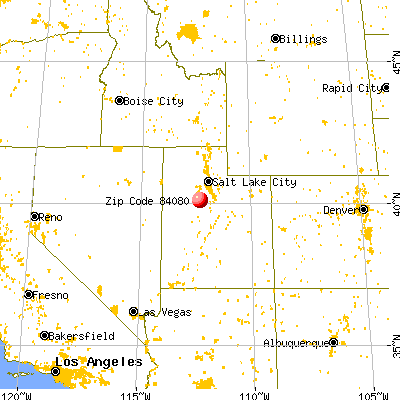 Vernon, UT (84080) map from a distance