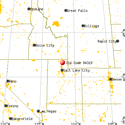Hyrum, UT (84319) map from a distance