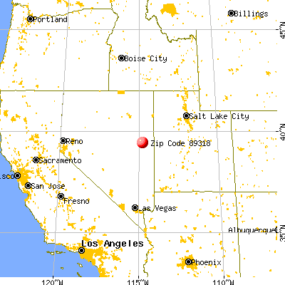 McGill, NV (89318) map from a distance