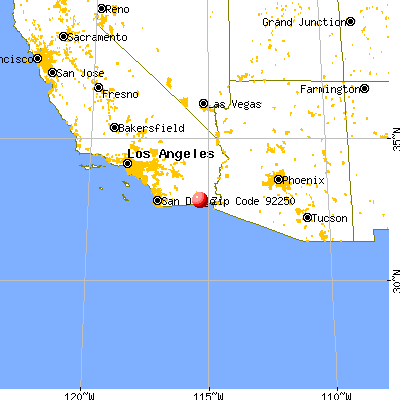 Holtville, CA (92250) map from a distance