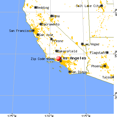Piru, CA (93040) map from a distance