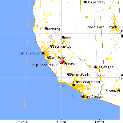 Biola, CA (93606) map from a distance