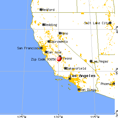 Riverdale, CA (93656) map from a distance