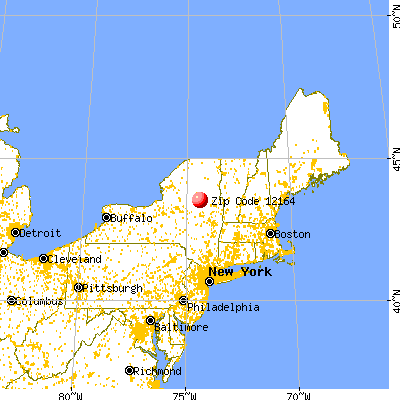 Speculator, NY (12164) map from a distance