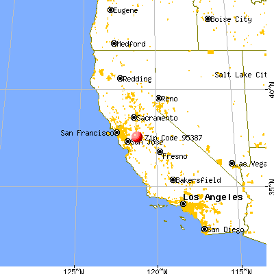 Westley, CA (95387) map from a distance