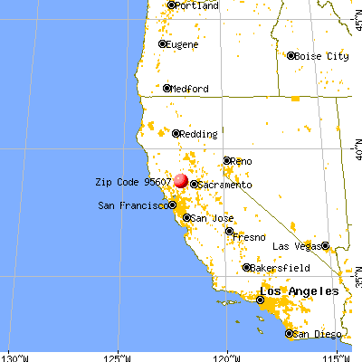 Esparto, CA (95607) map from a distance
