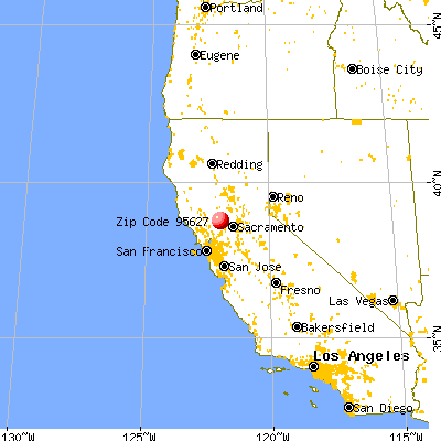 Esparto, CA (95627) map from a distance