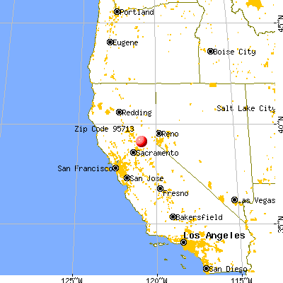 Colfax, CA (95713) map from a distance
