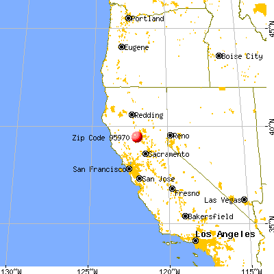 Princeton, CA (95970) map from a distance