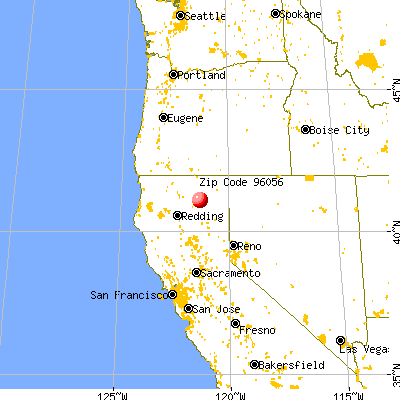 McArthur, CA (96056) map from a distance