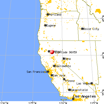 Manton, CA (96059) map from a distance