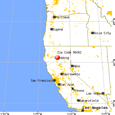 Millville, CA (96062) map from a distance