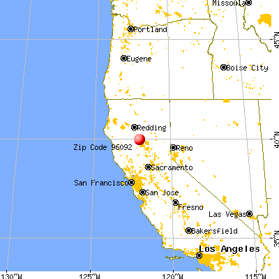 Vina, CA (96092) map from a distance