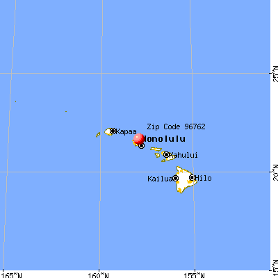 Laie, HI (96762) map from a distance