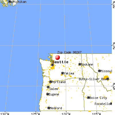 Marblemount, WA (98267) map from a distance