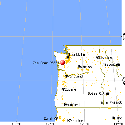 McCleary, WA (98557) map from a distance