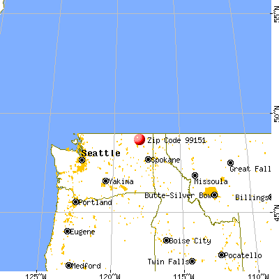 Marcus, WA (99151) map from a distance