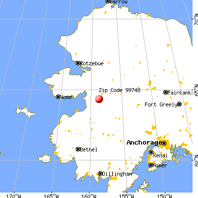 Kaltag, AK (99748) map from a distance