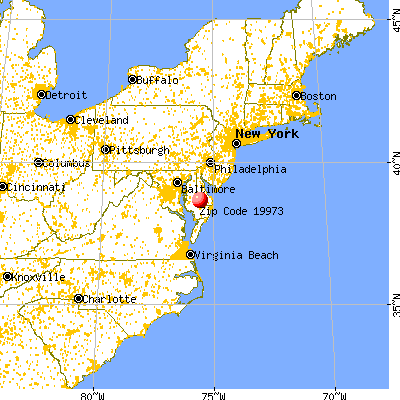 Seaford, DE (19973) map from a distance