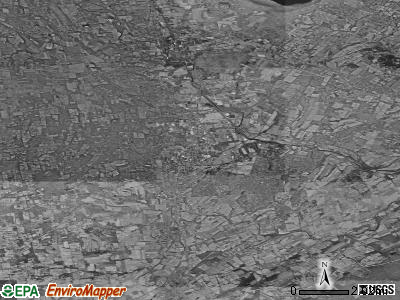 Zip code 08822 satellite photo by USGS
