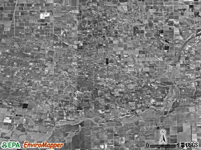Zip code 78596 satellite photo by USGS